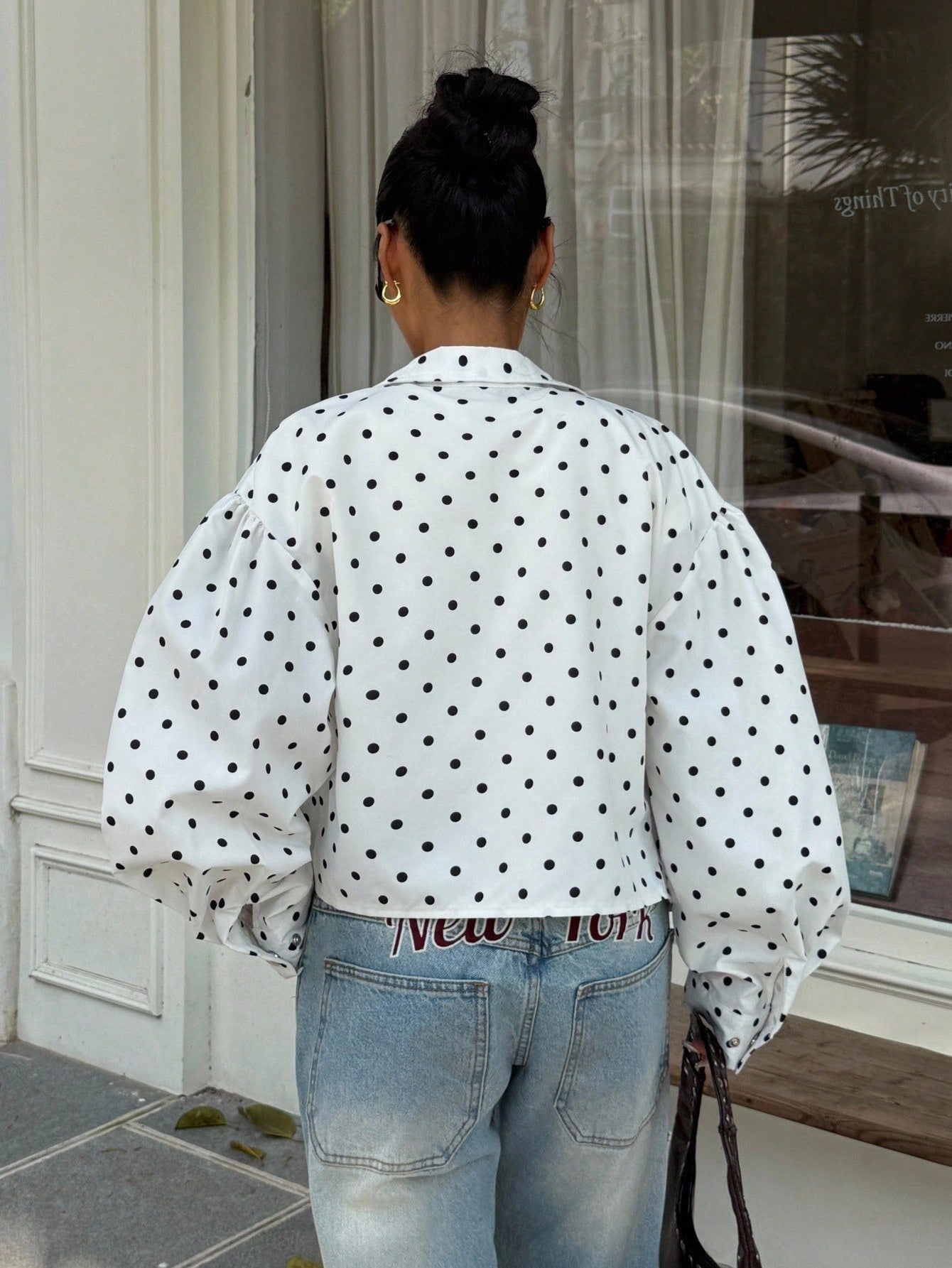 Chaqueta lunares