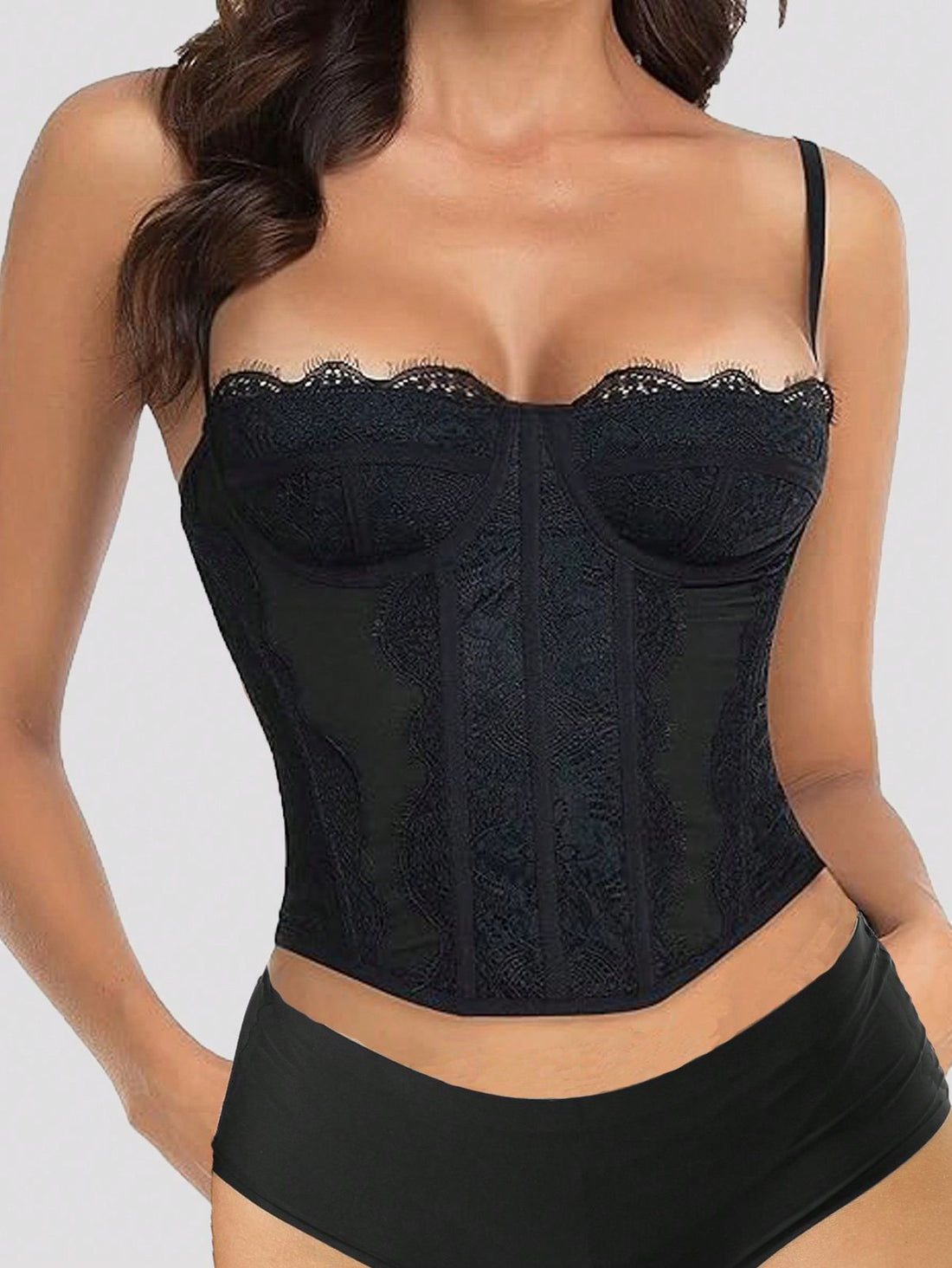 Top encaje