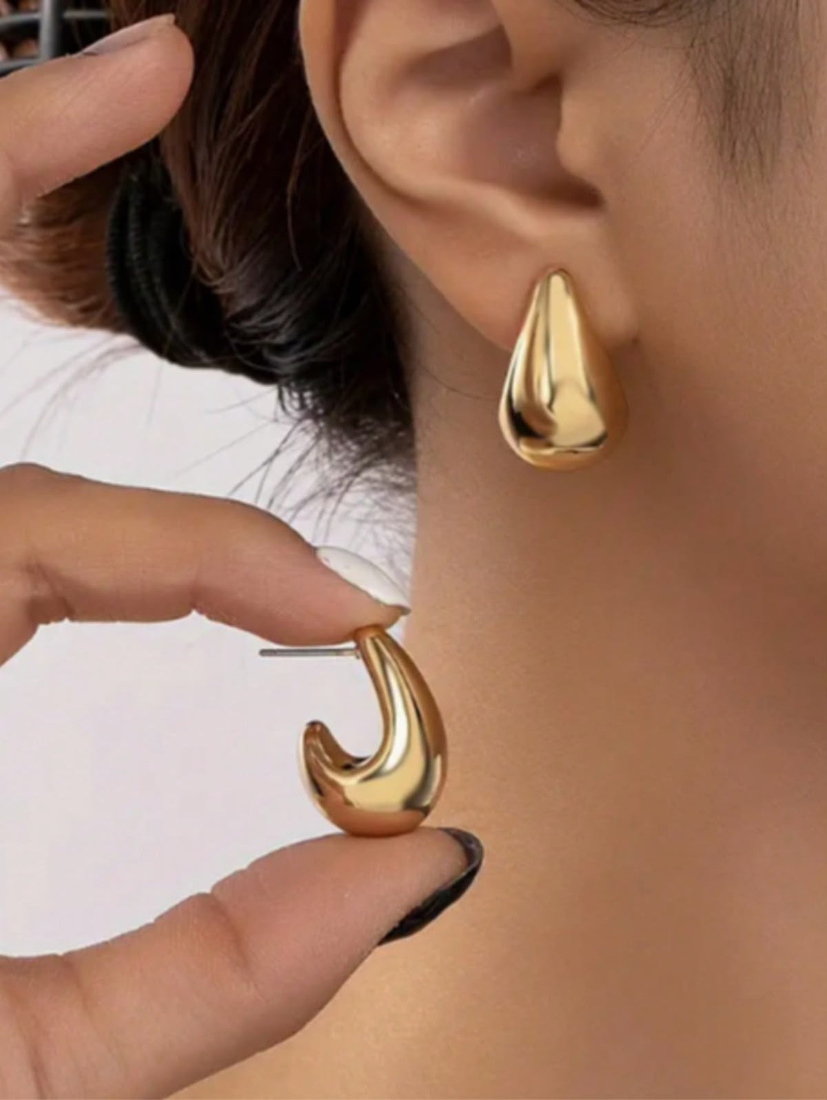 Aretes gota