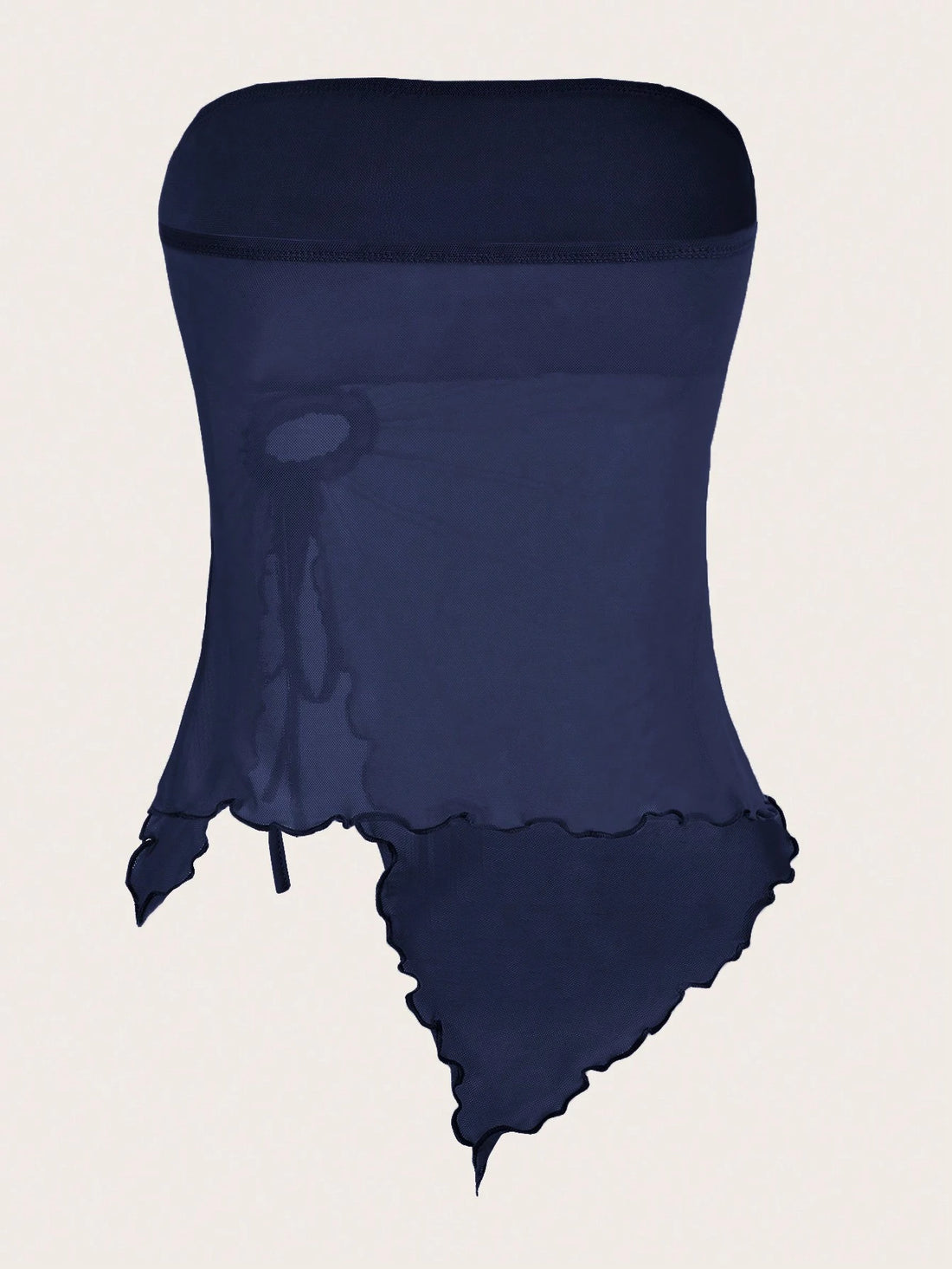 Top azul