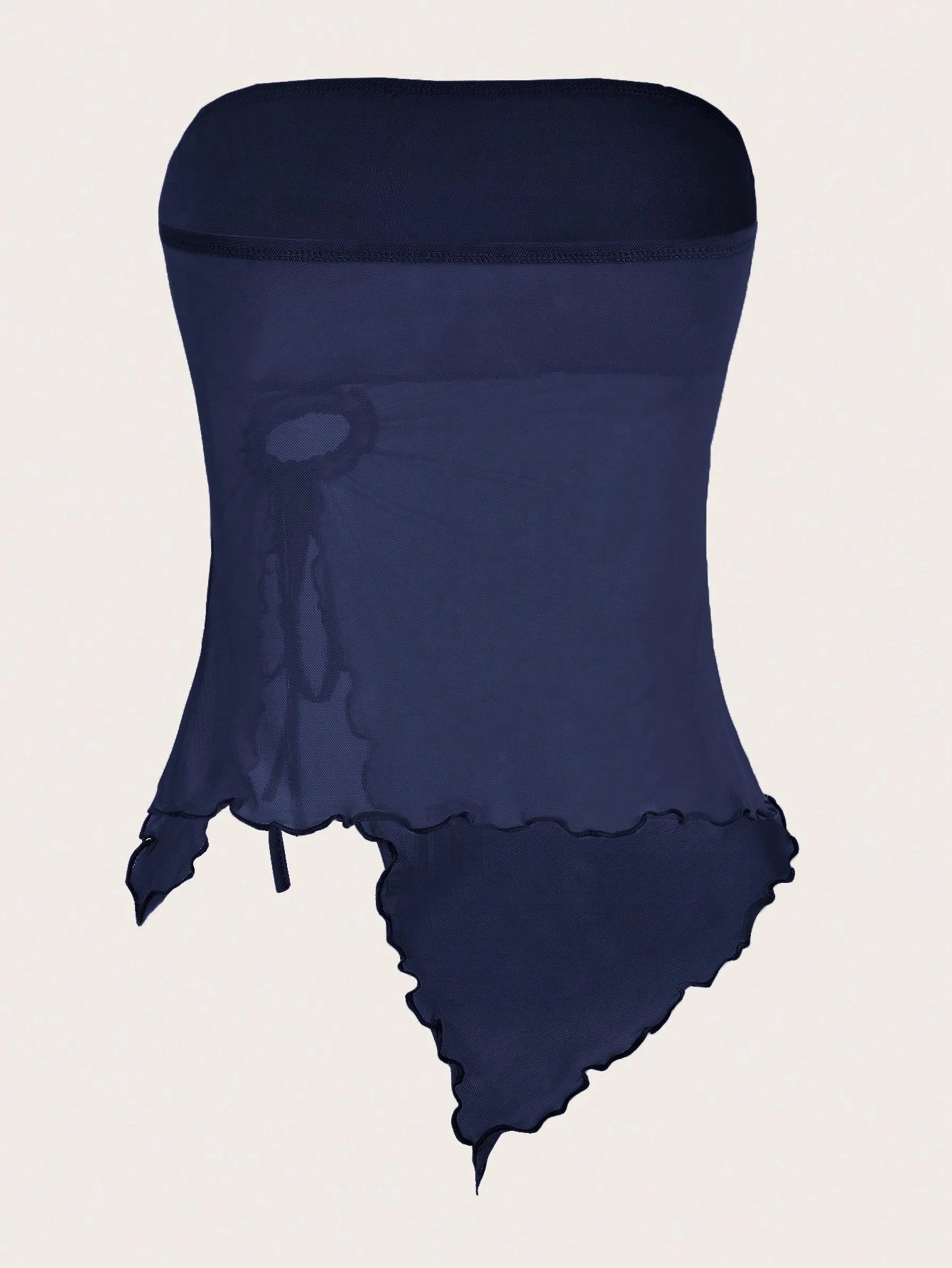 Top azul