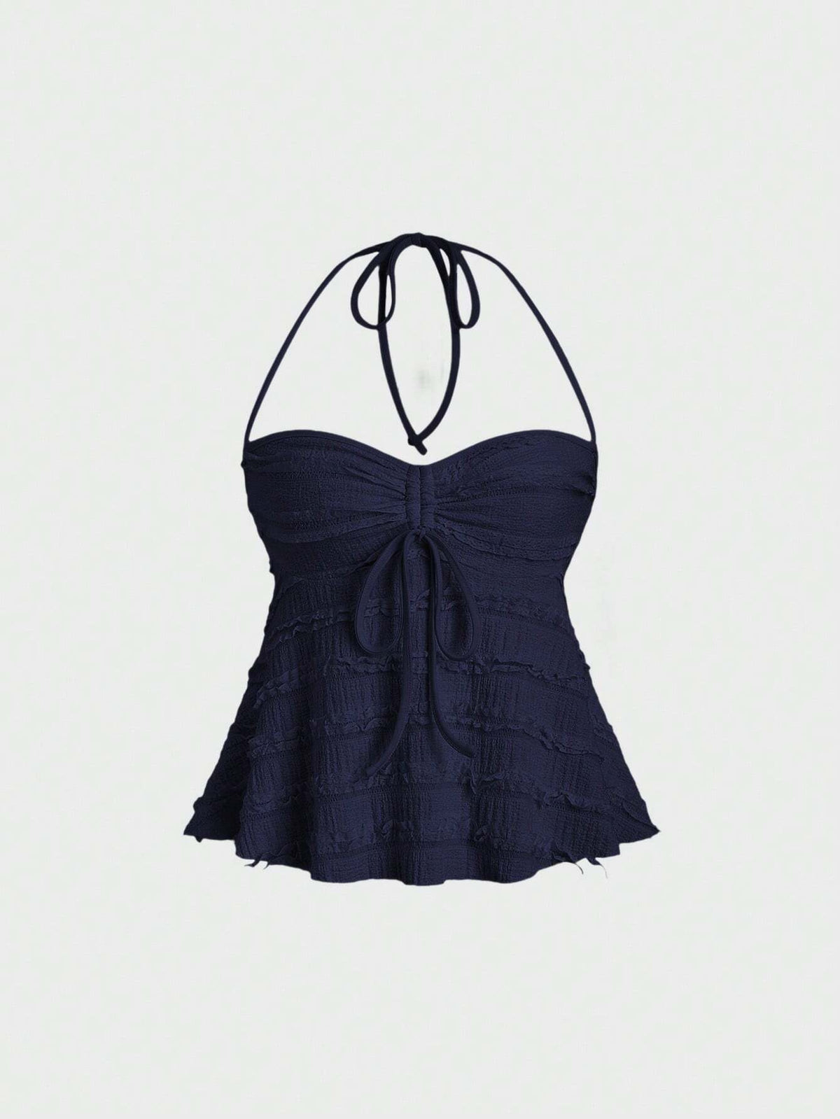 Top azul