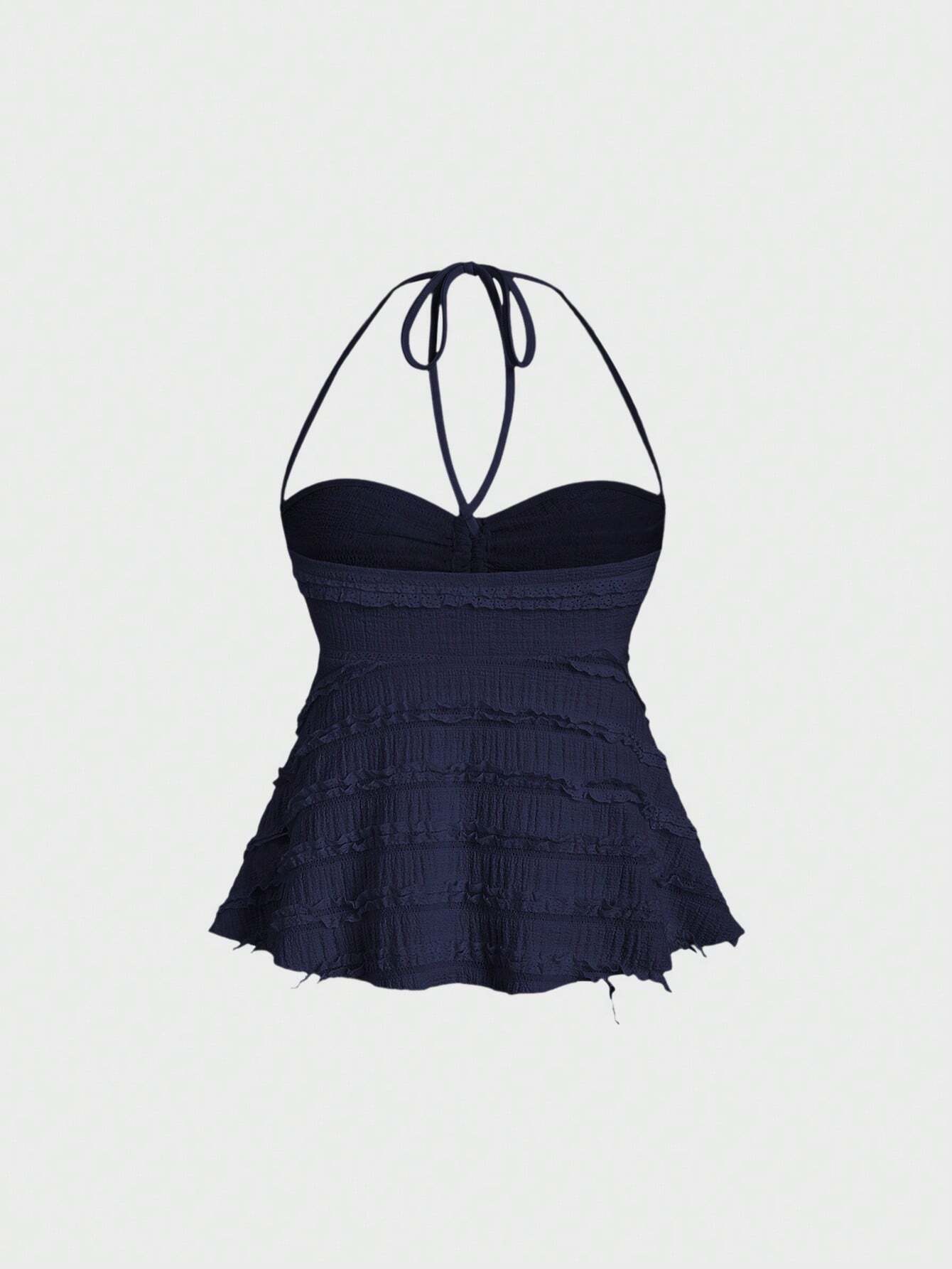 Top azul