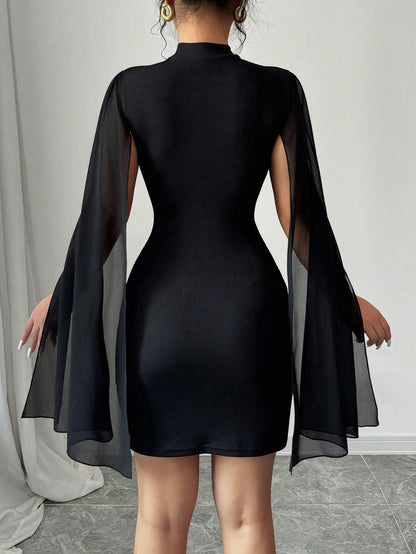 Vestido mini negro