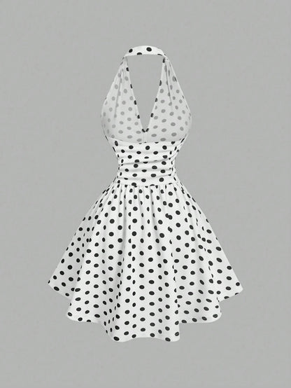 Vestido lunares