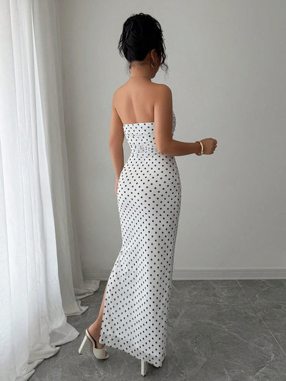 Vestido lunares
