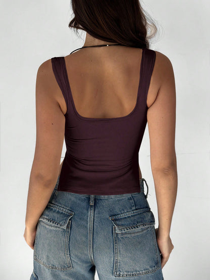 Blusa burdeos