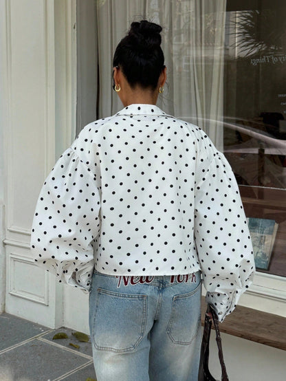 Chaqueta lunares