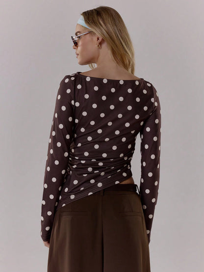 Blusa lunares