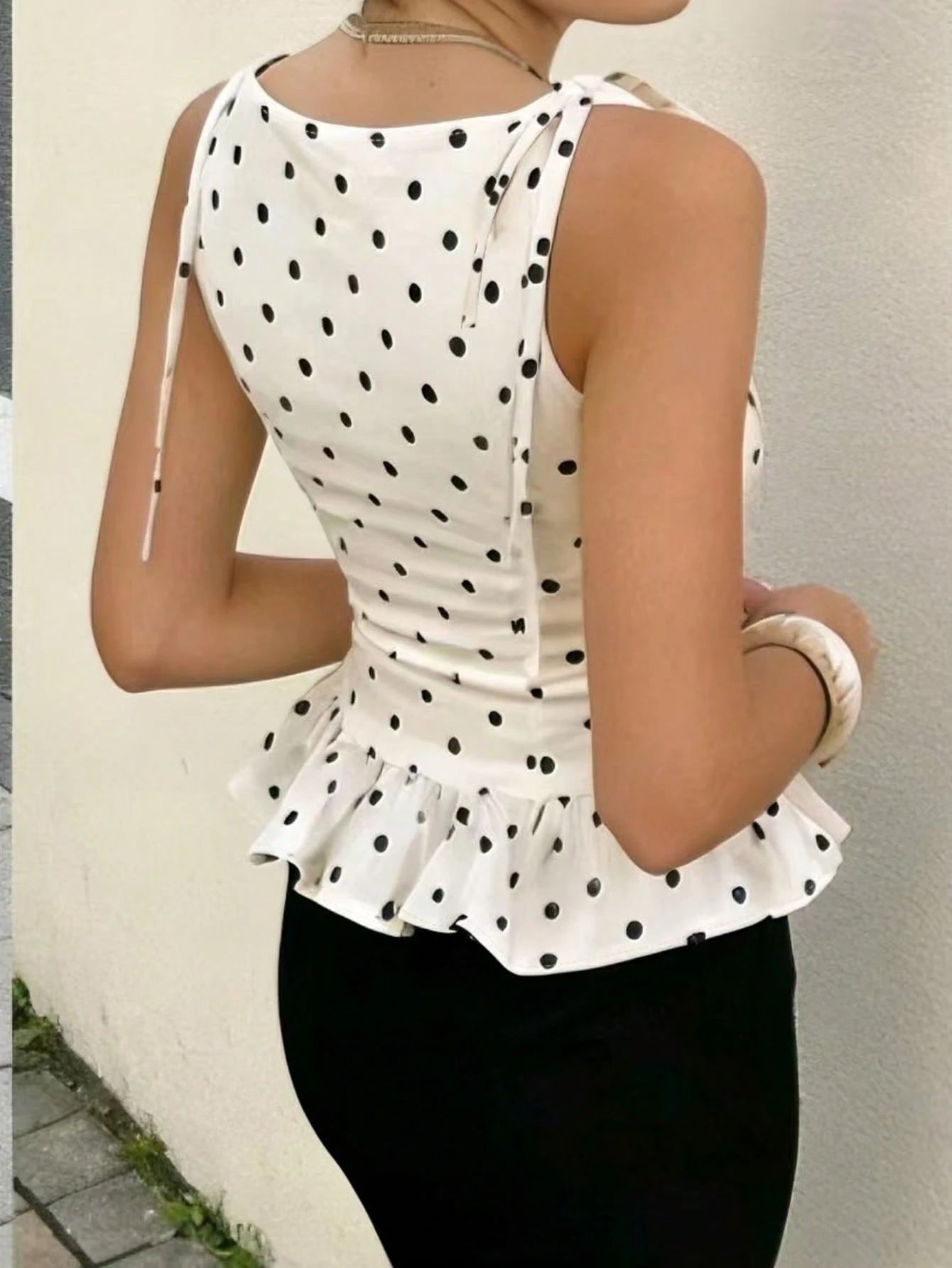 Blusa lunares