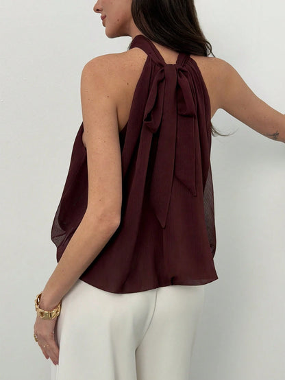 Blusa marrón