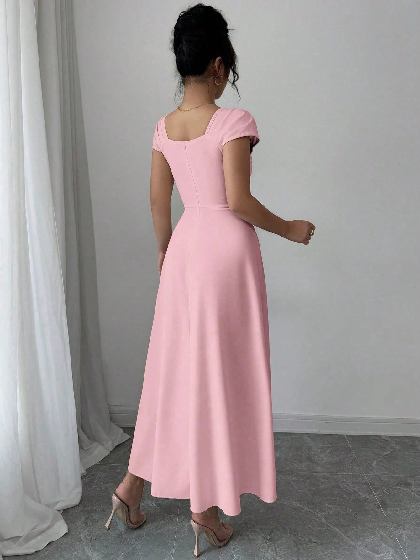 Vestido rosa