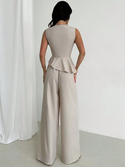 Conjunto beige