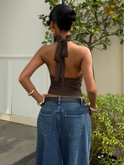 Blusa marrón