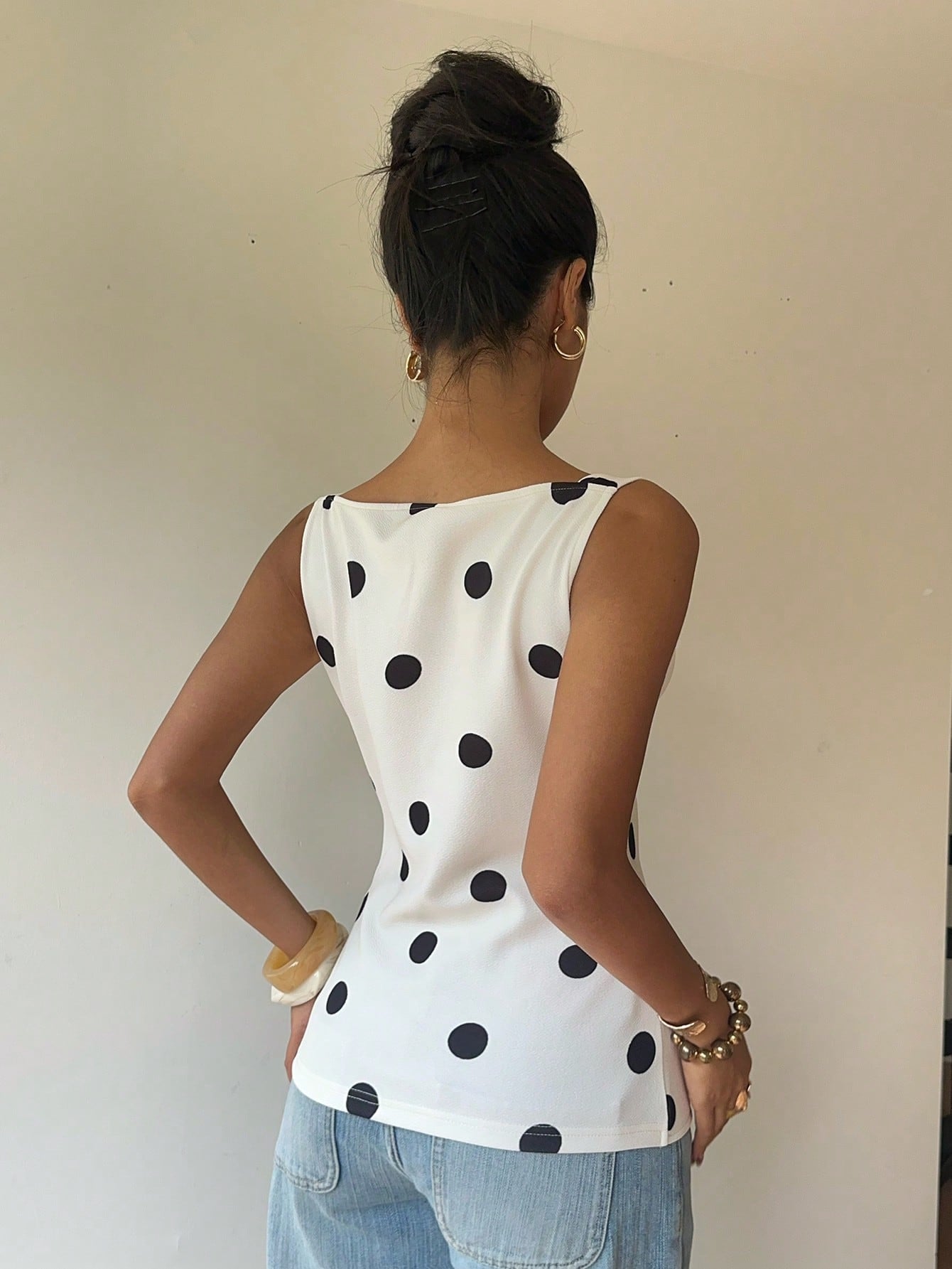Blusa lunares
