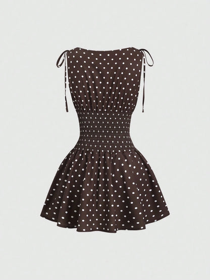 Vestido Midi Lunares
