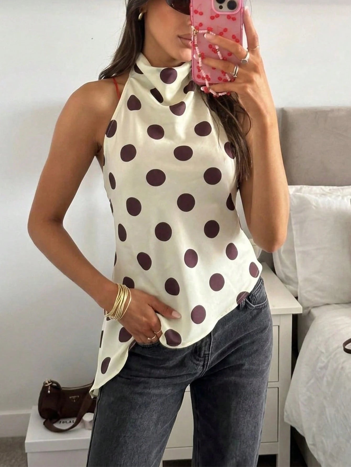 Blusa lunares