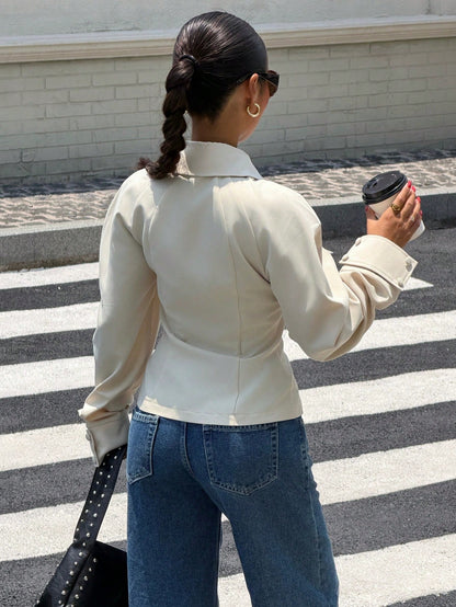 Chaqueta beige