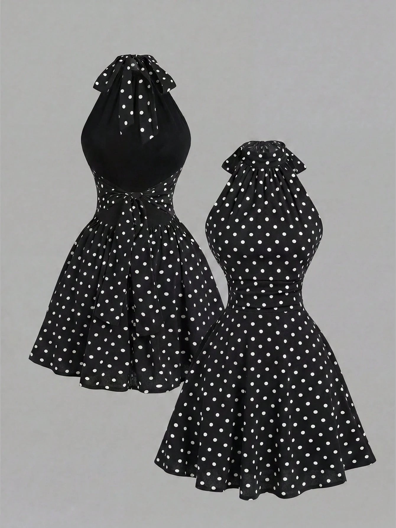 Vestido lunares