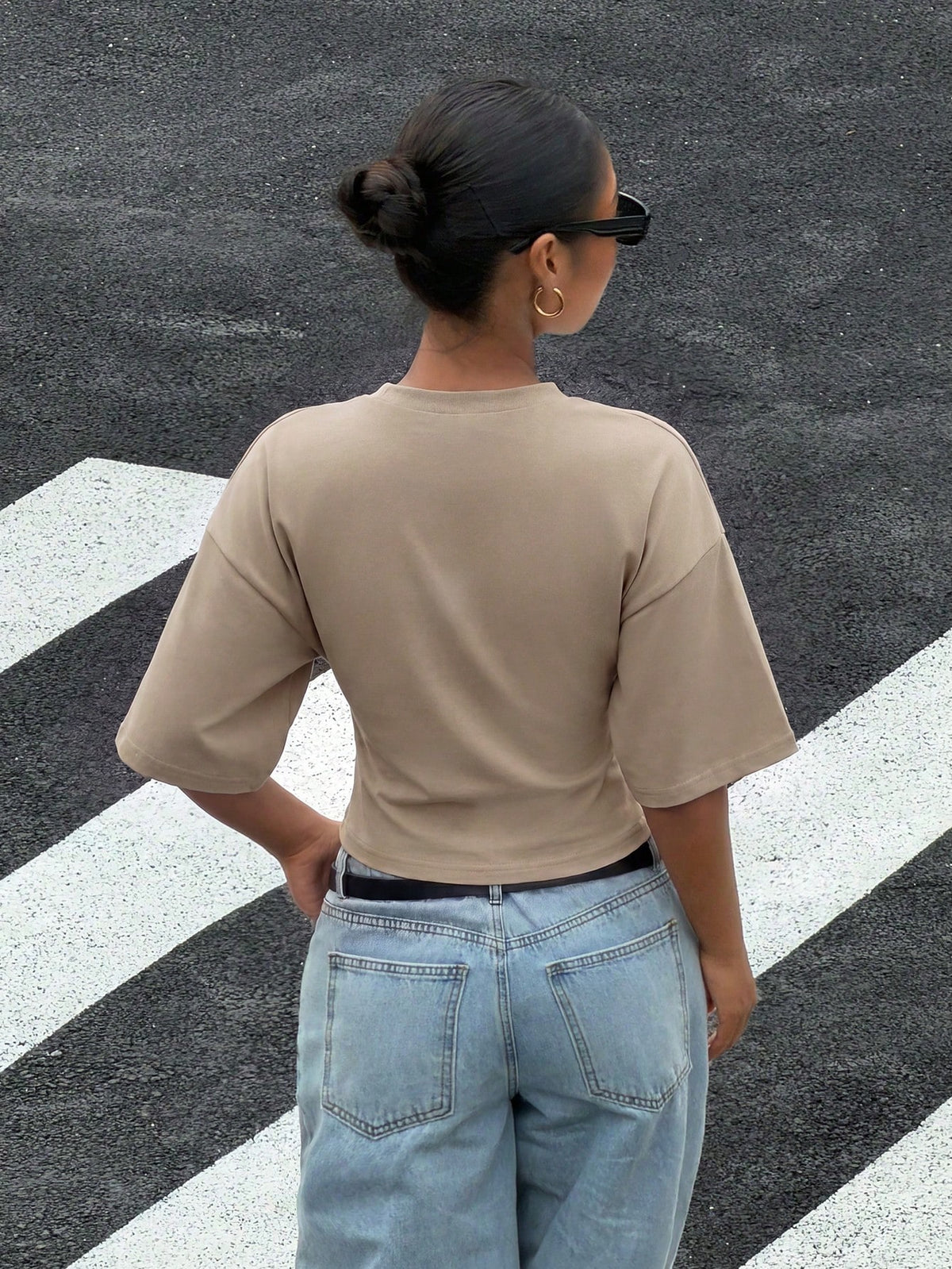 Blusa caqui