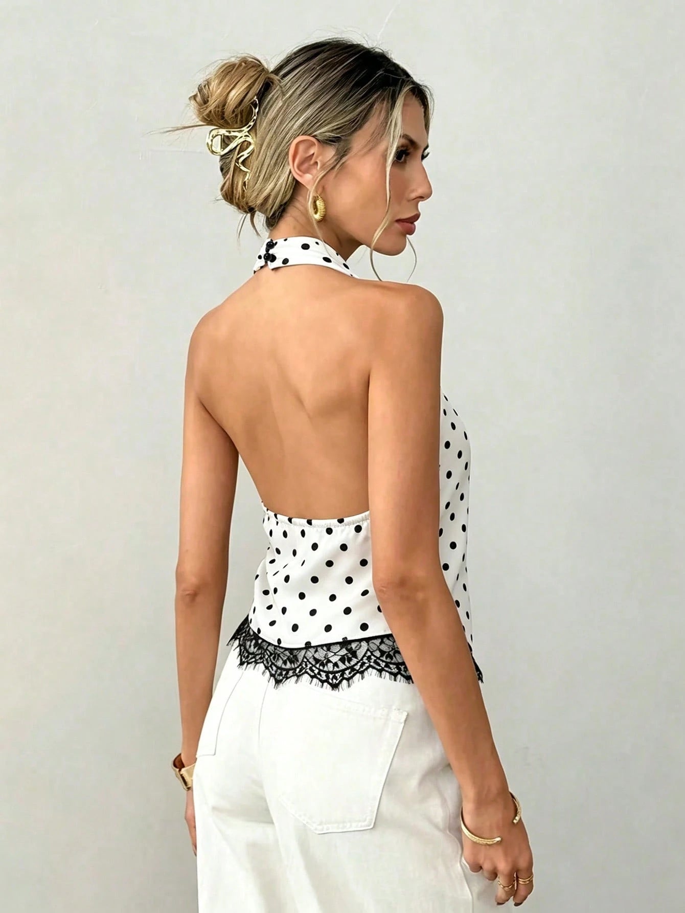 Blusa lunares