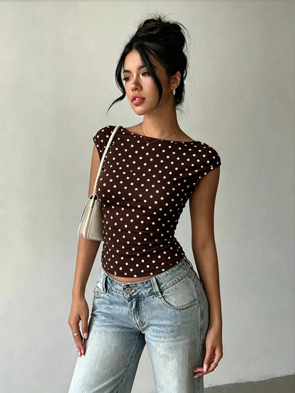 Blusa lunares