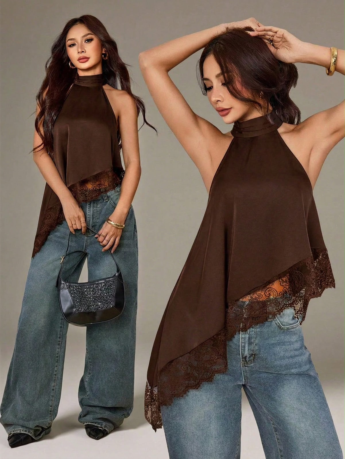 Blusa marrón
