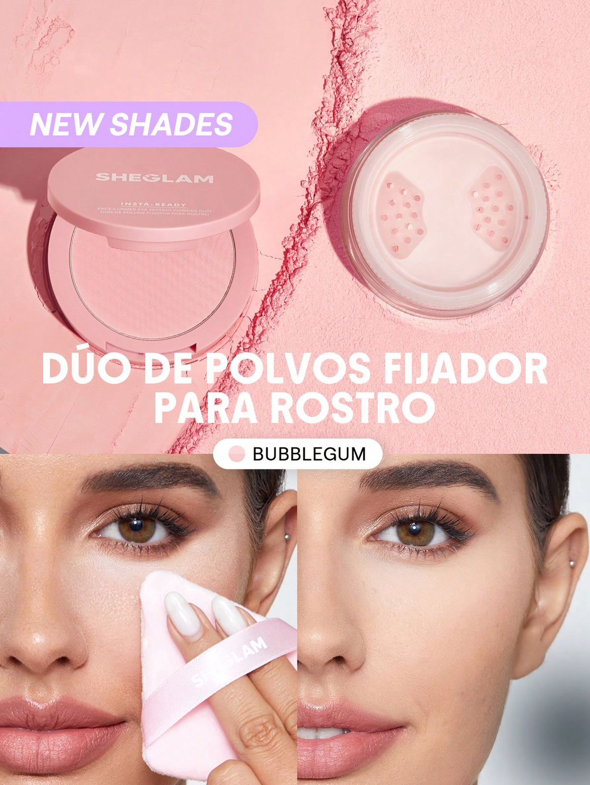 Duo polvos BUBBLEGUM