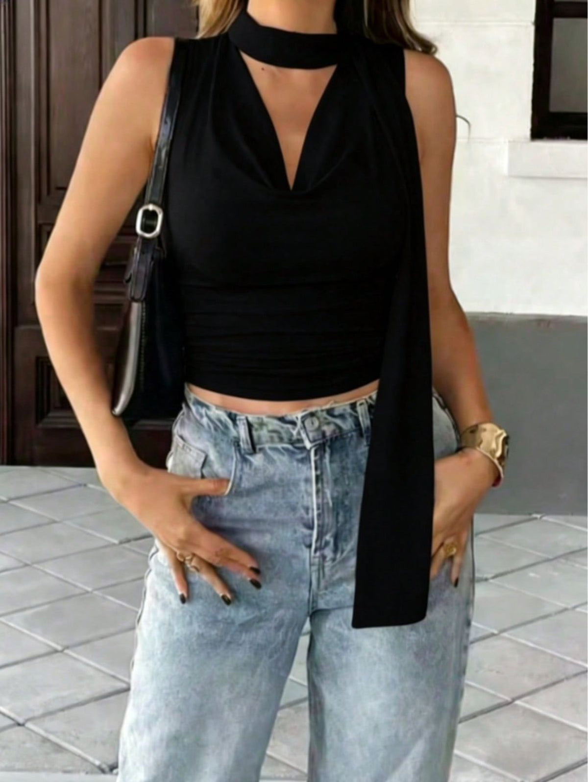 Blusa negra