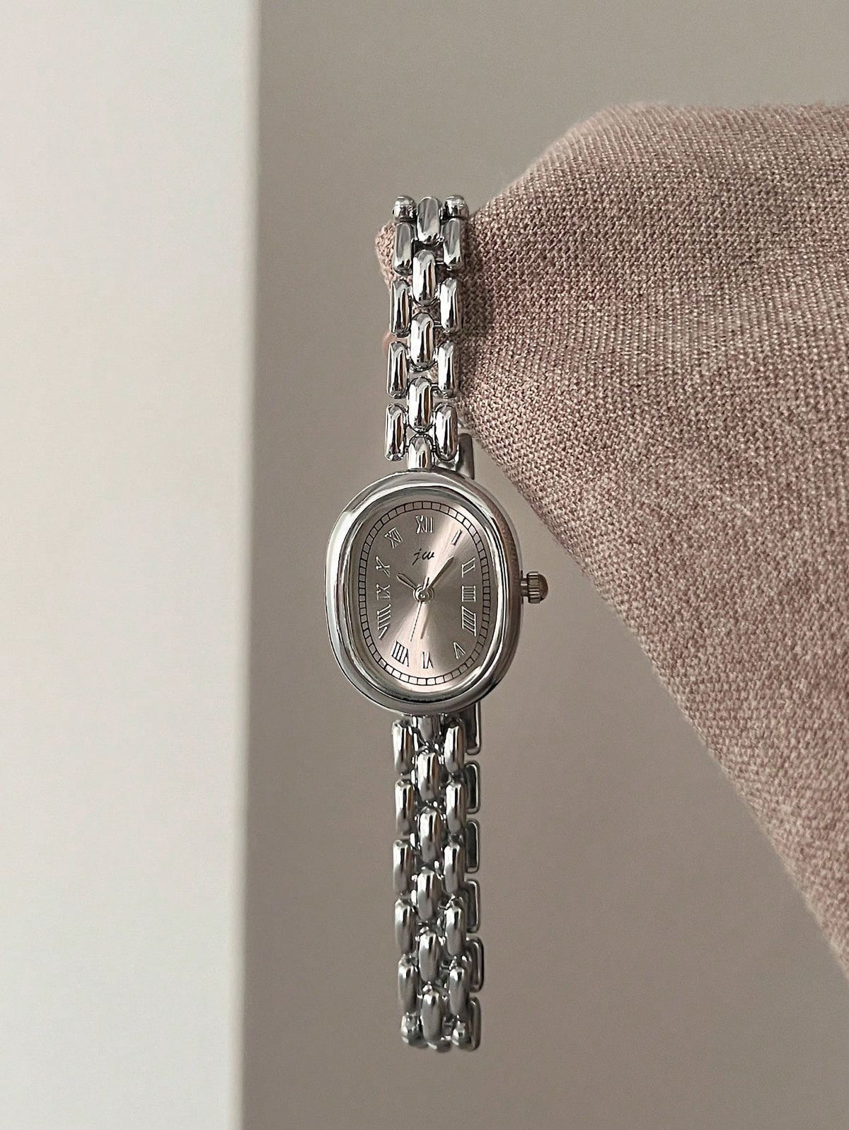 Reloj plateado