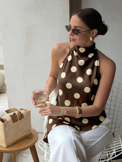 Blusa lunares