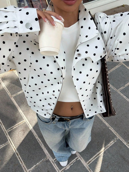 Chaqueta lunares
