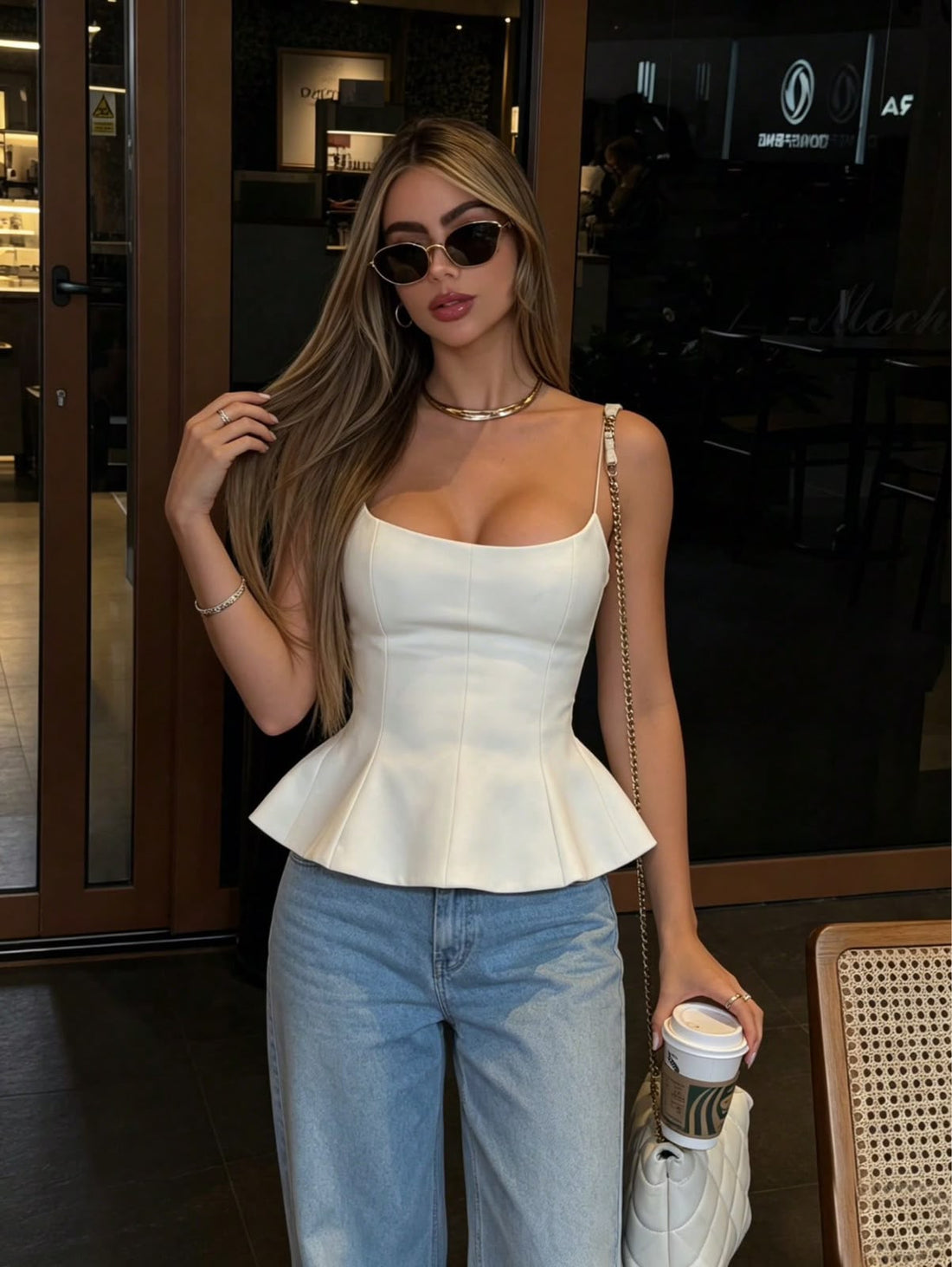 Blusa tirantes