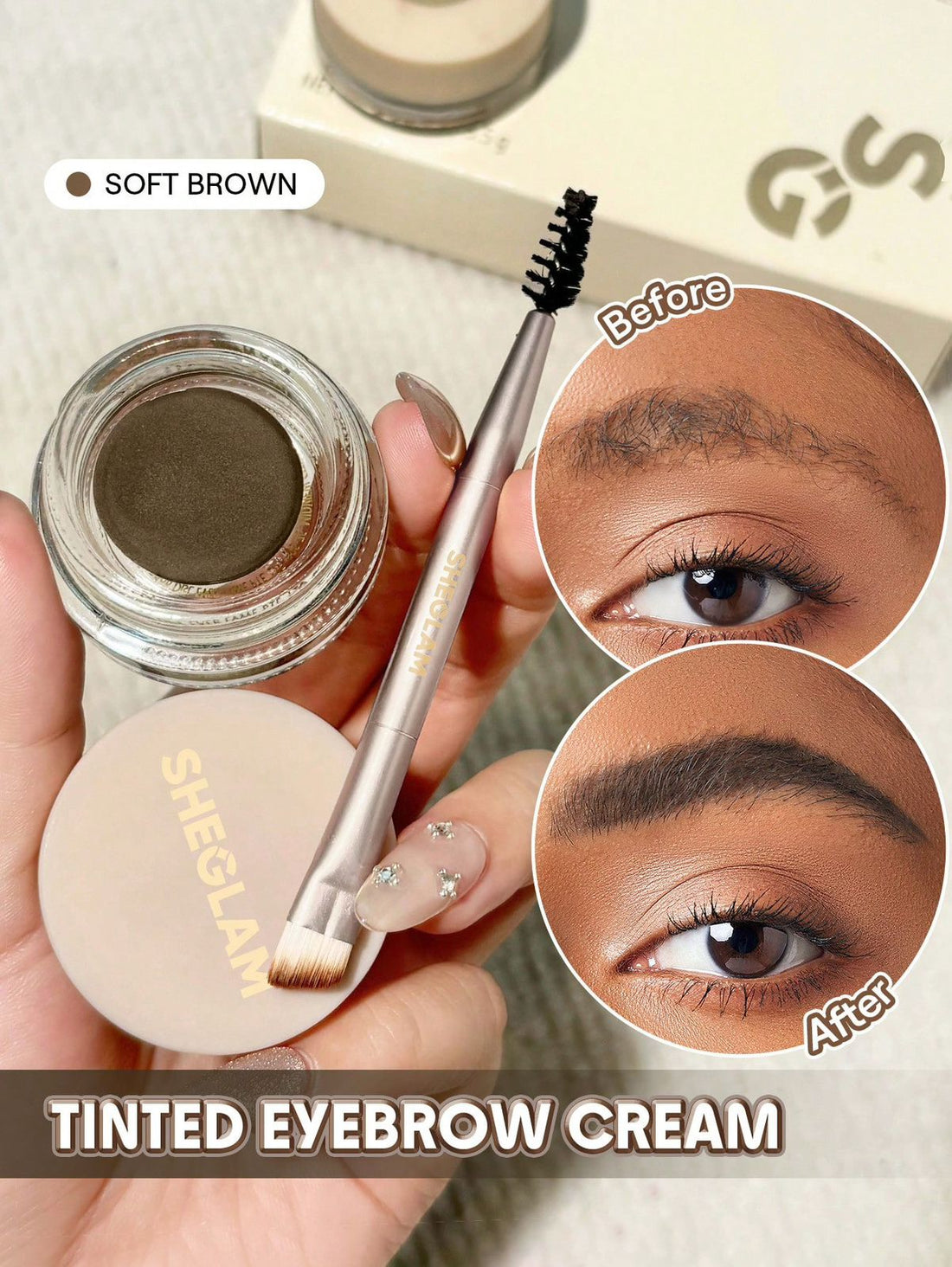 Tinta para cejas-Soft Brown