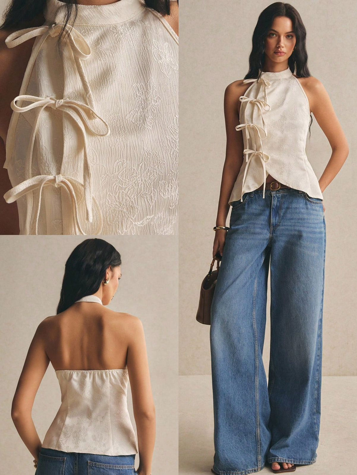 Blusa beige