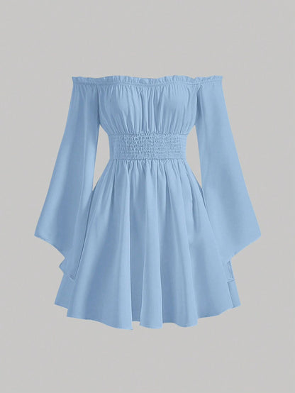 Vestido celeste
