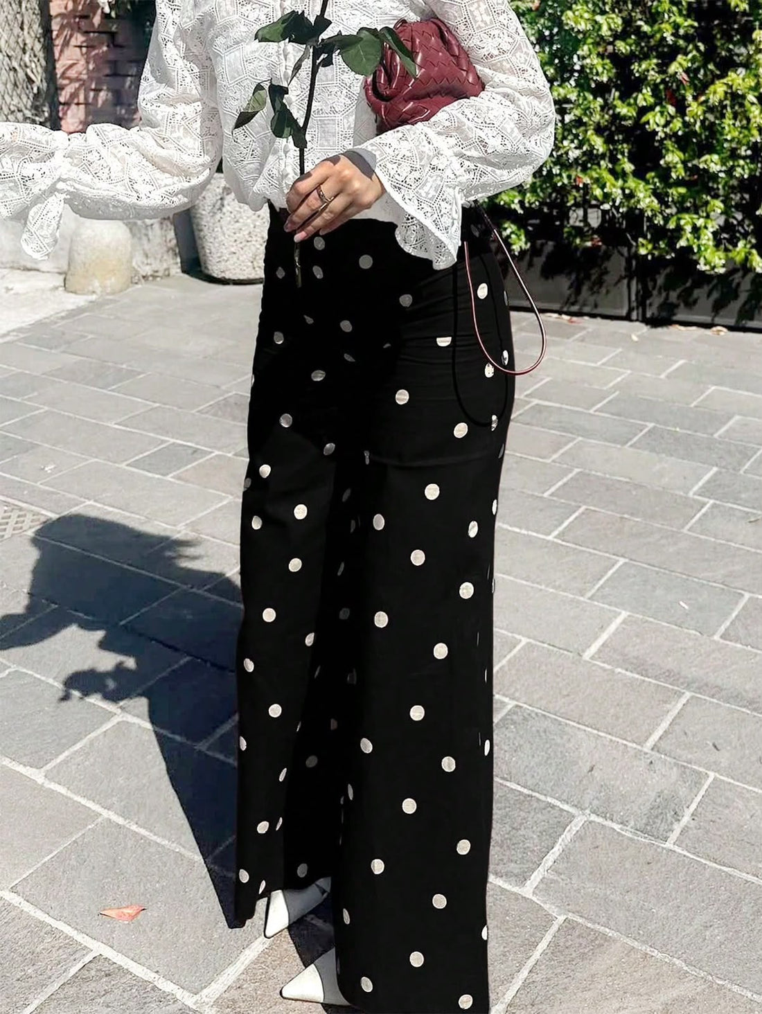 Pantalón puntos