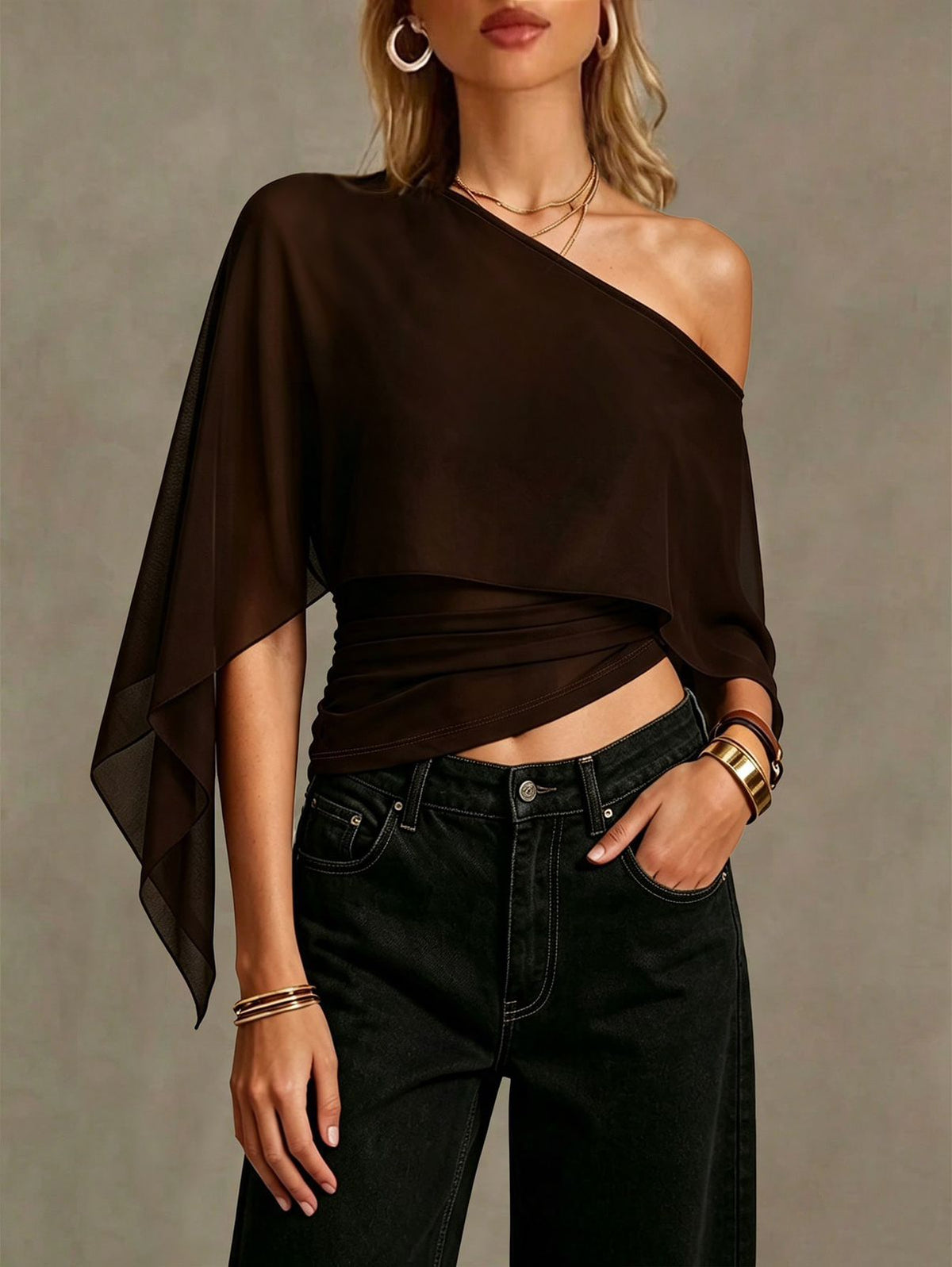 Blusa Marrón
