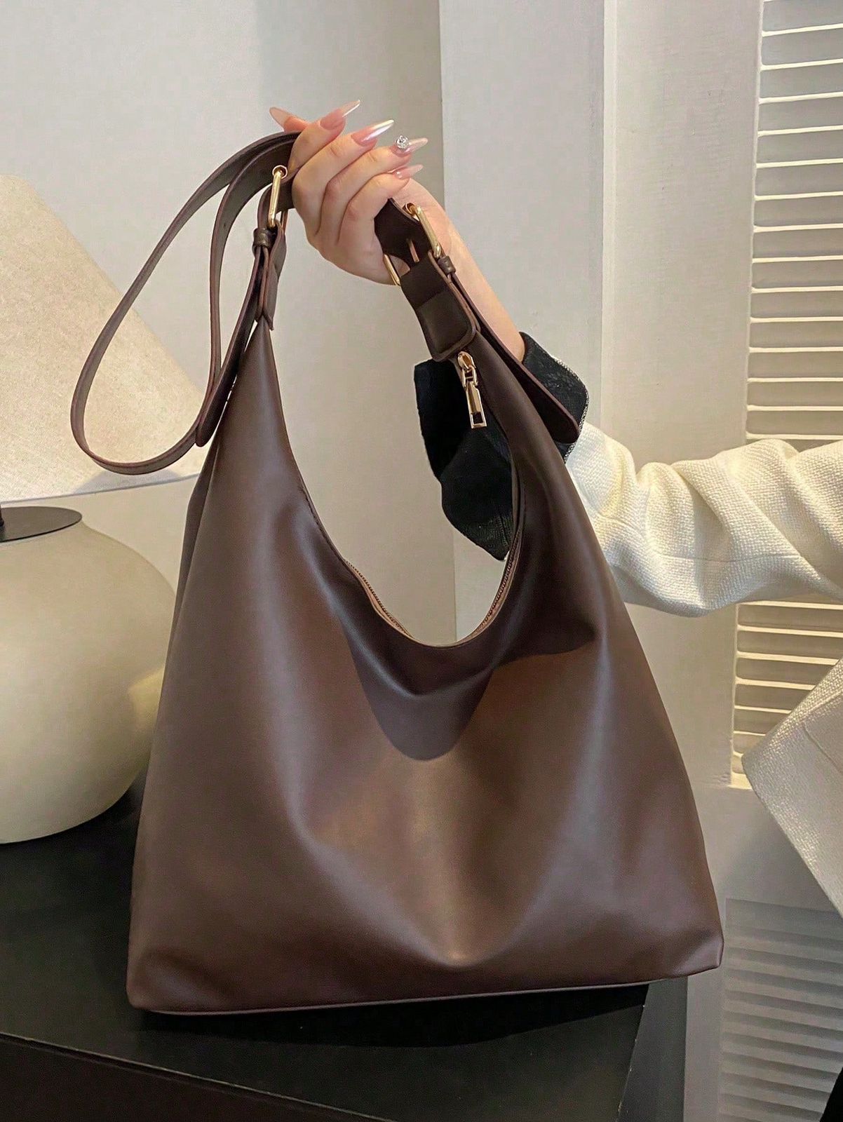 Bolso marrón