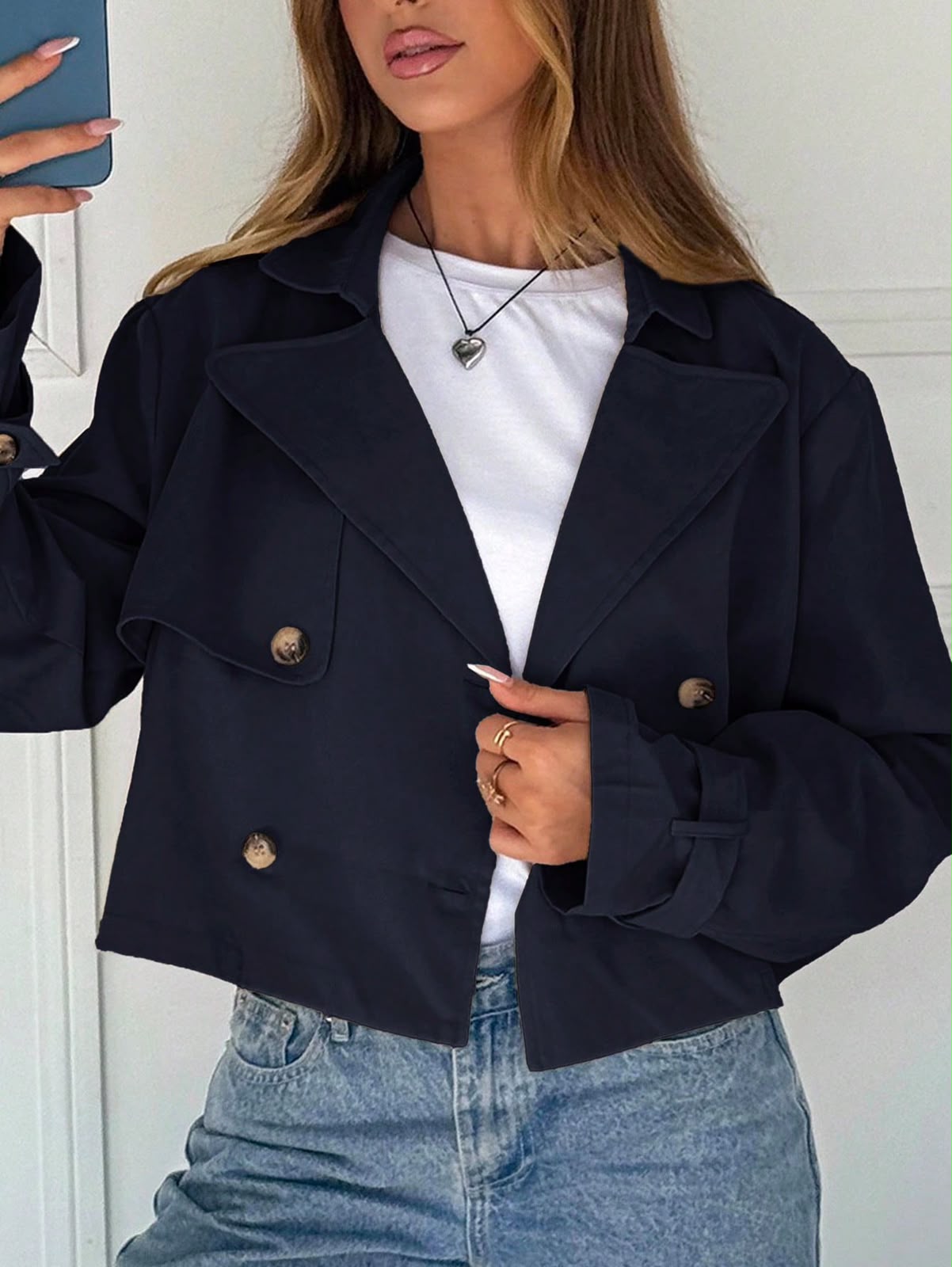 Chaqueta azul