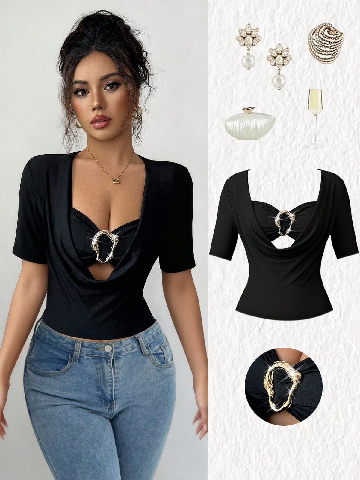 Blusa oscura