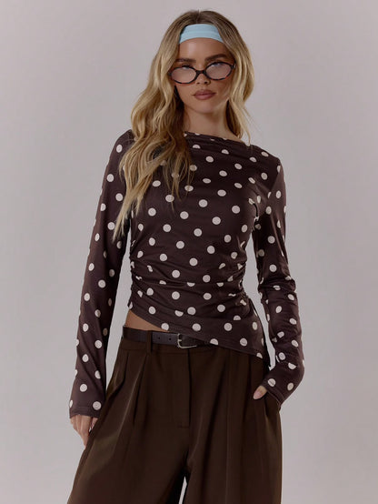 Blusa lunares