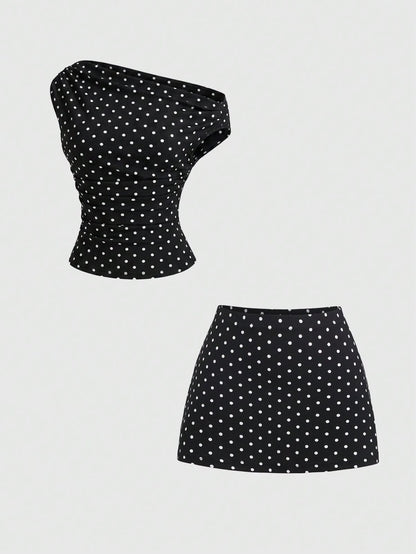 Conjunto falda y top