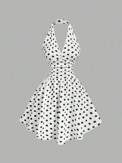 Vestido lunares