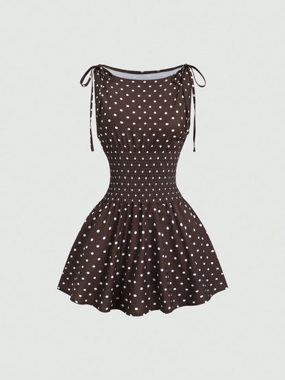 Vestido Midi Lunares