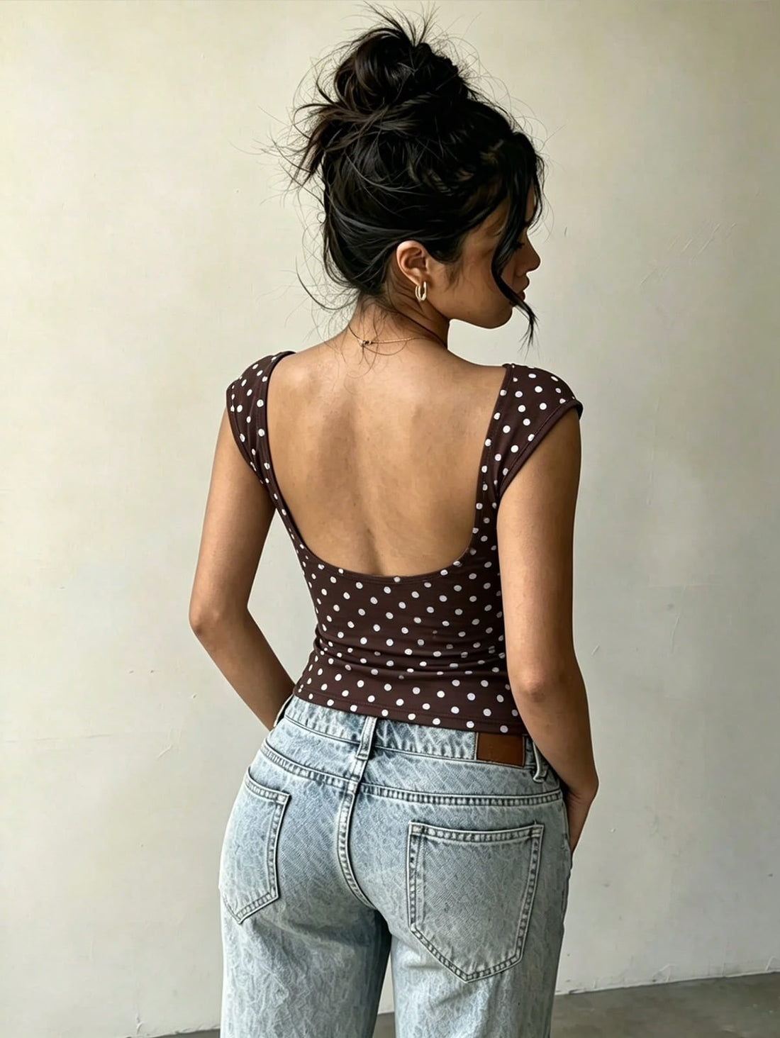 Blusa lunares
