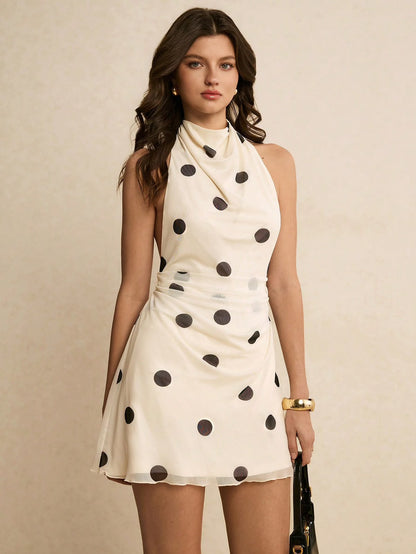 Vestido lunares