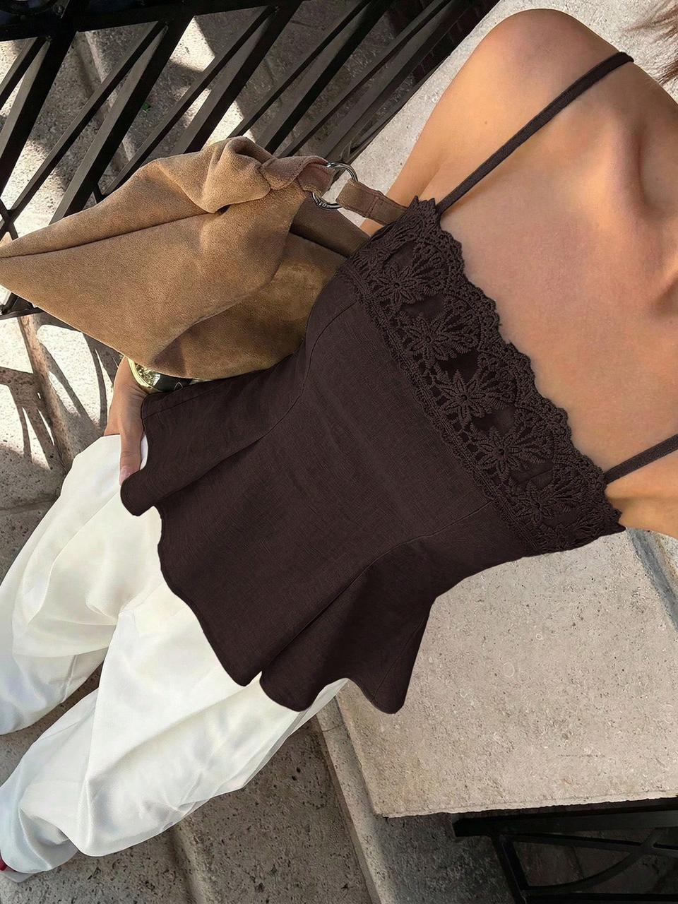 Blusa marrón