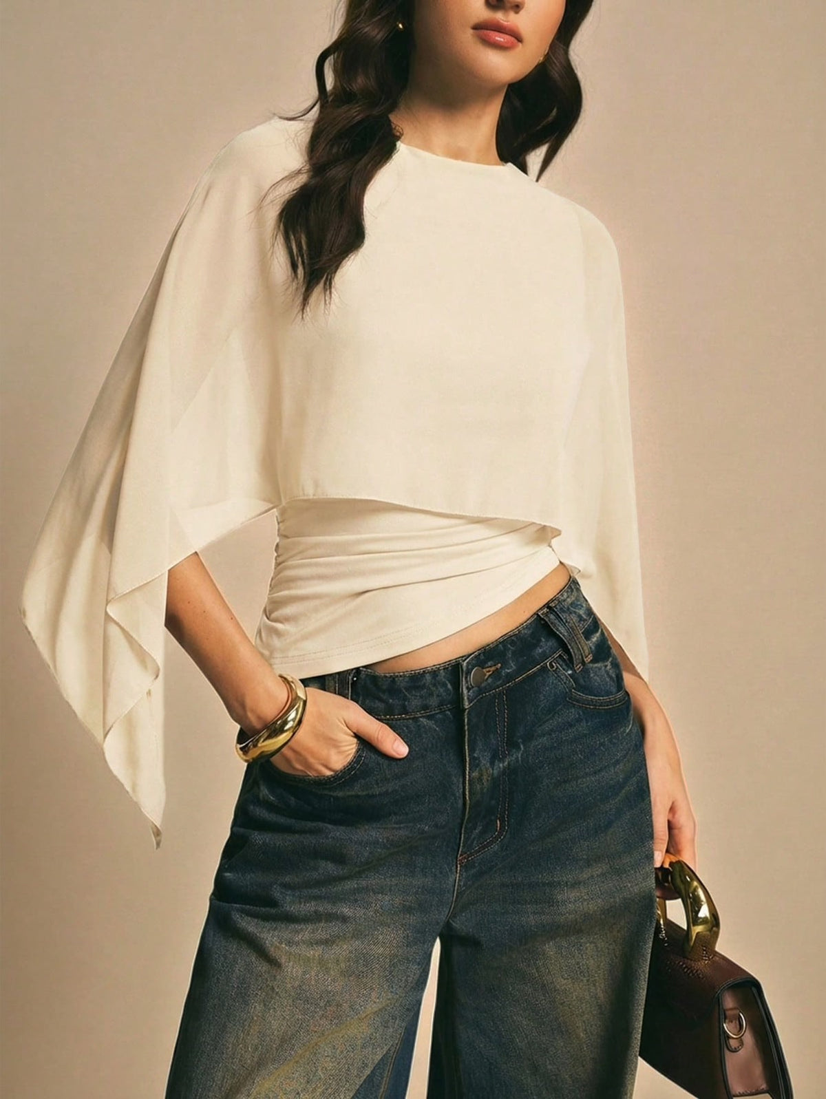 Blusa beige