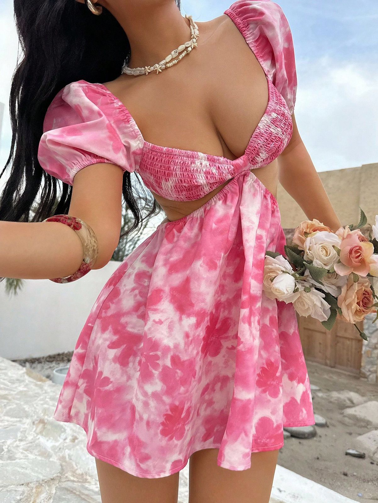 Vestido rosa